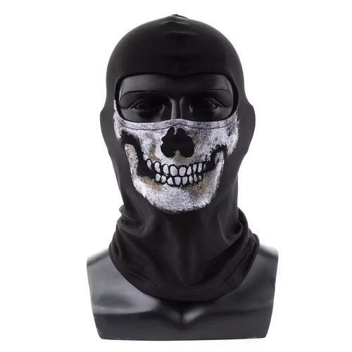 Ghost skull balaclava - balaclava, cod